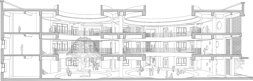 Xinnan Kindergarten,Chian by Jin Niu from HORDOR DESIGN GROUP