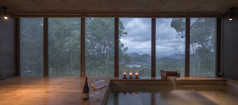 Cold pavilion and warm pavilion China by SU Architects