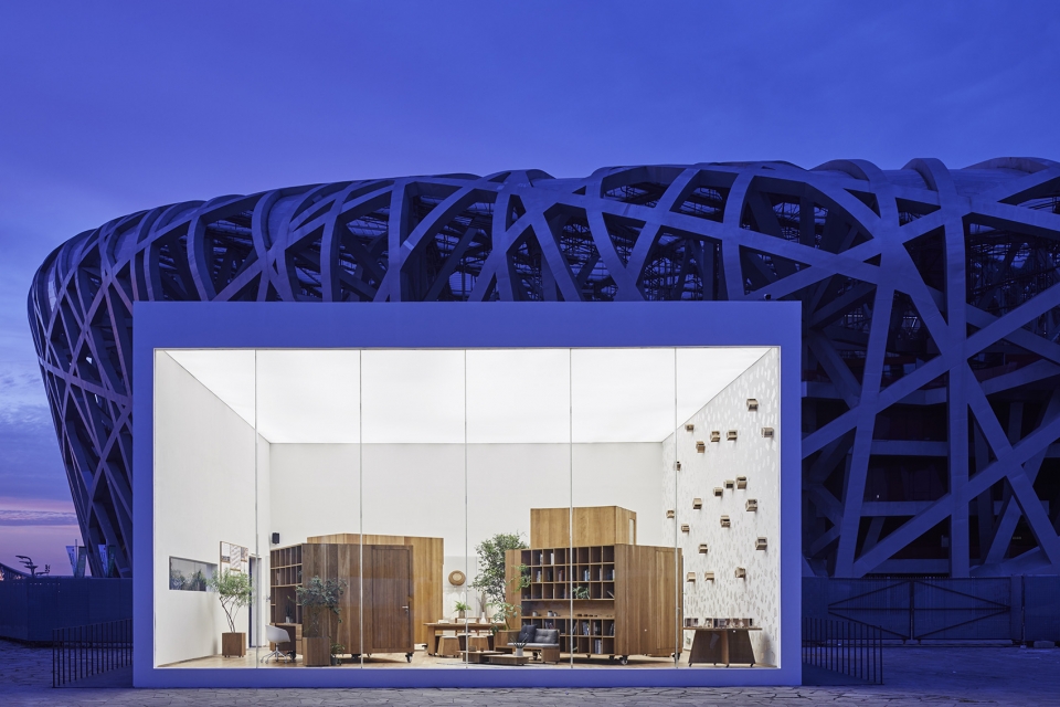 house vision 2018 beijing exhibition no 5 pavilion by b l u e architecture studio
