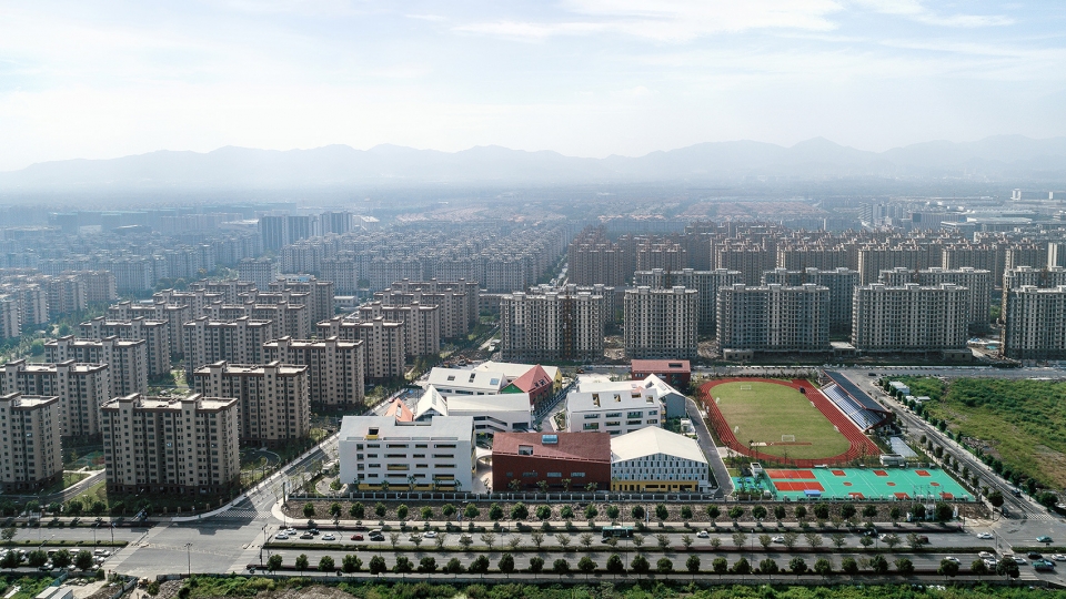 hangzhou haishu school of future sci tech city china by lycs architecture