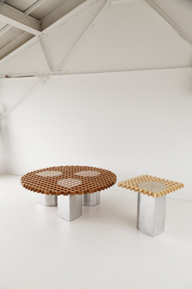 Sonia Table series by Vonnegut Kraft