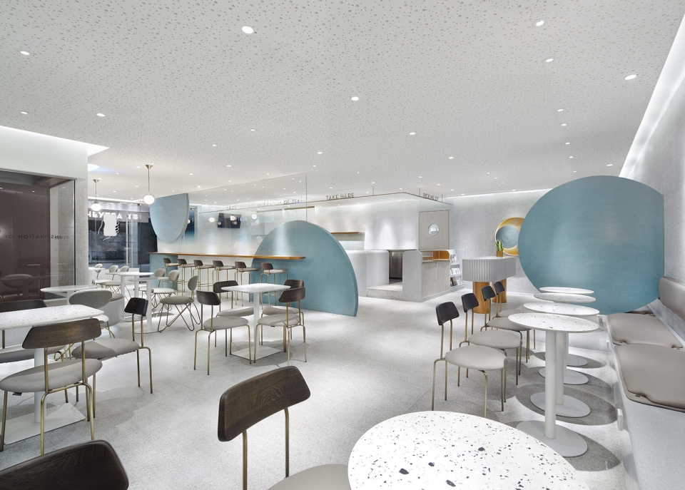 HEY TEA · Shenzhen central book city store china by Leaping Creative