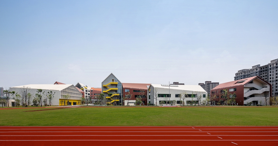 hangzhou haishu school of future sci tech city china by lycs architecture