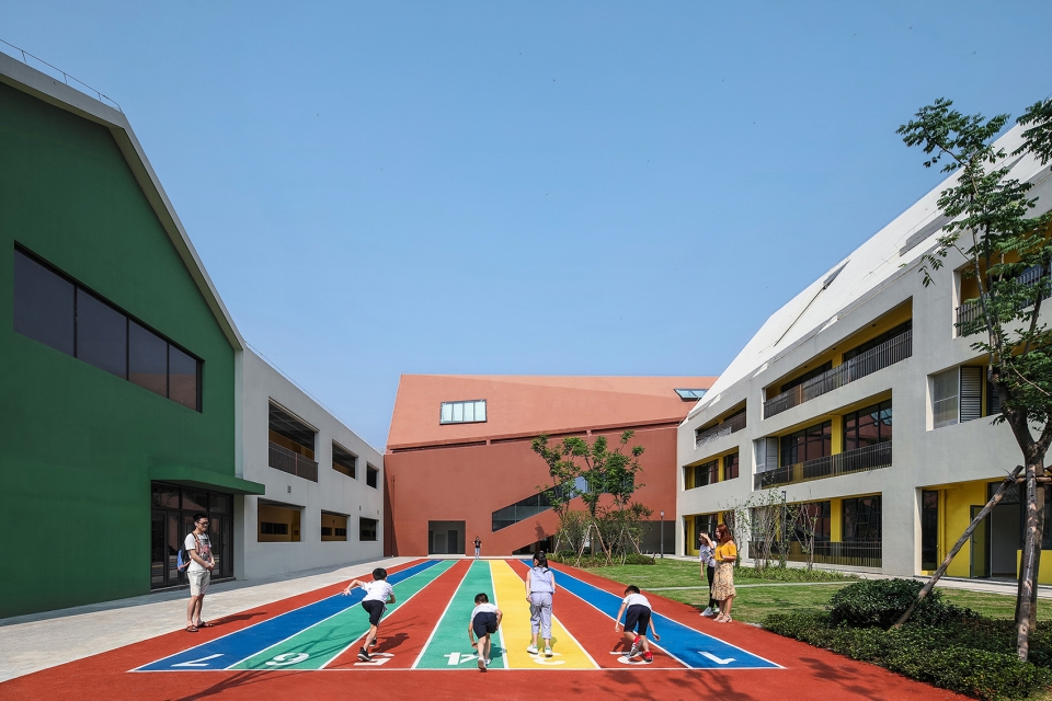 hangzhou haishu school of future sci tech city china by lycs architecture