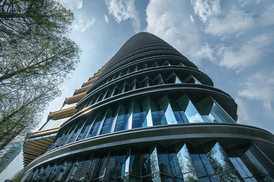 trade center in taiwan by aedas