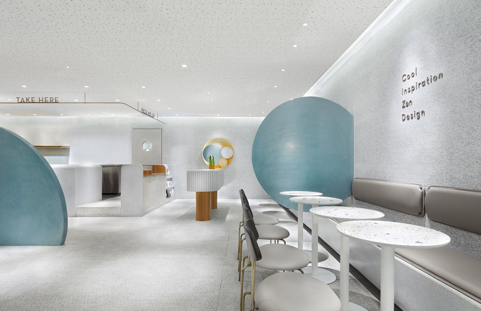 HEY TEA · Shenzhen central book city store china by Leaping Creative