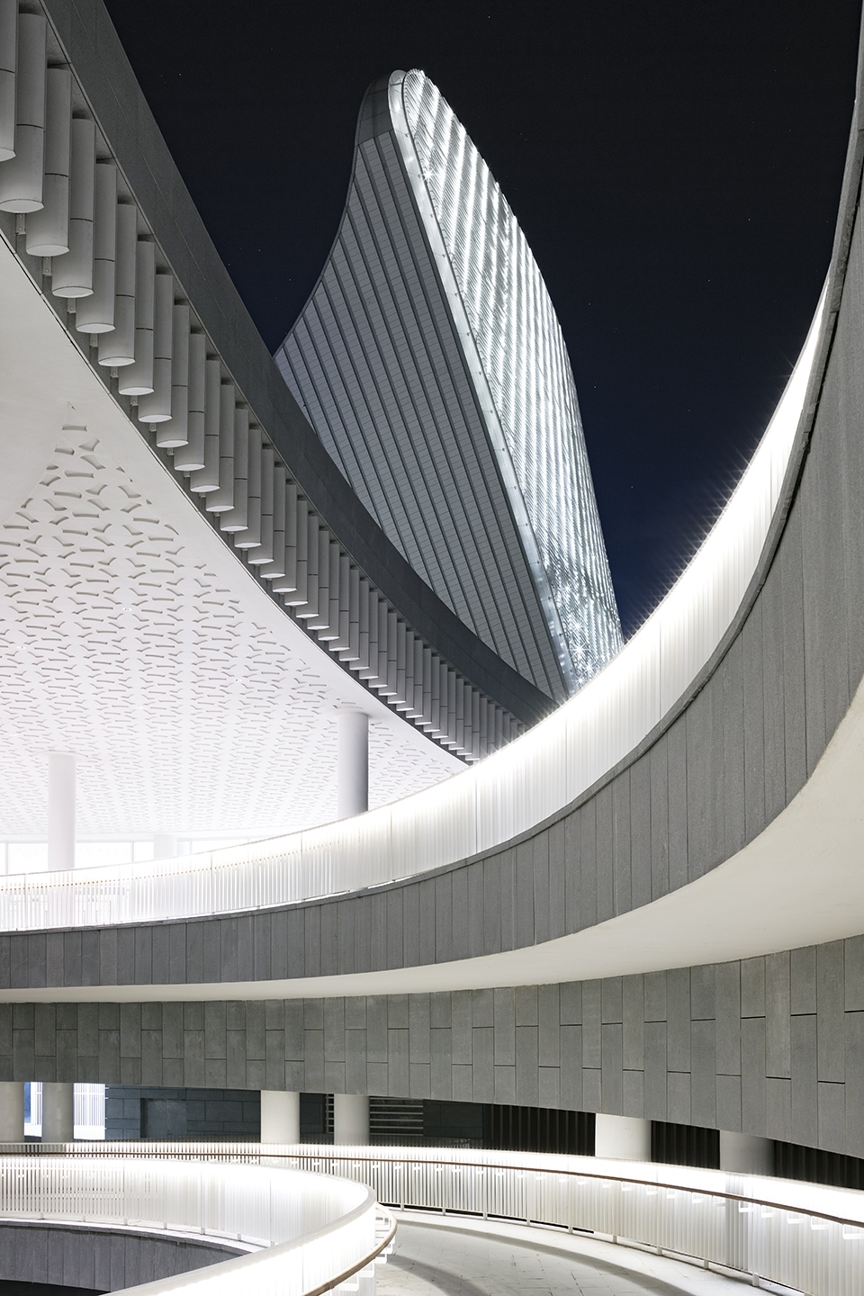 fuzhou strait culture and art centre china by pes architects