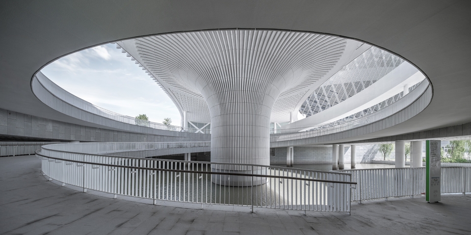 fuzhou strait culture and art centre china by pes architects