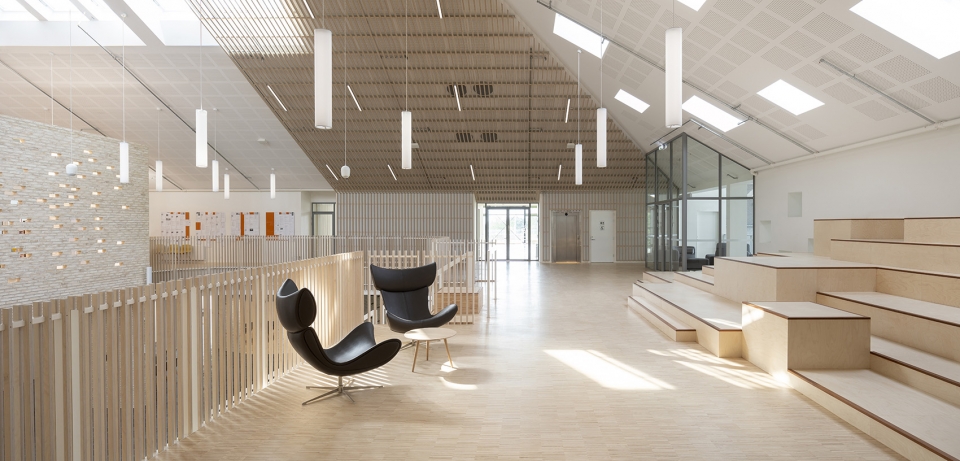 the heart in ikast by c f moller architects