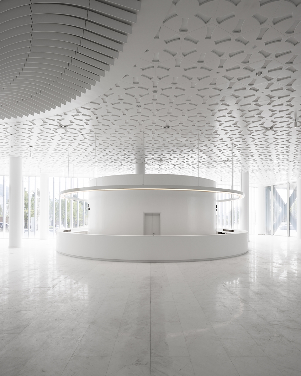 fuzhou strait culture and art centre china by pes architects