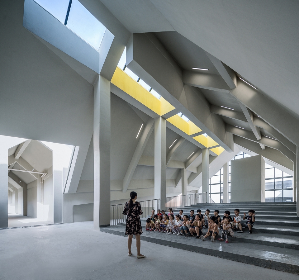 hangzhou haishu school of future sci tech city china by lycs architecture
