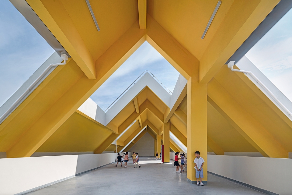 hangzhou haishu school of future sci tech city china by lycs architecture