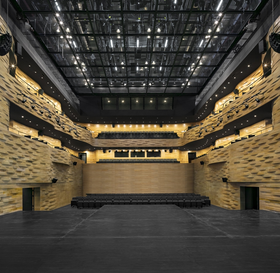 fuzhou strait culture and art centre china by pes architects