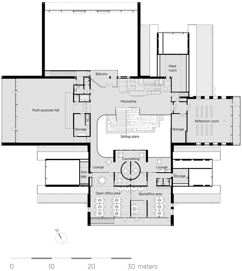 the heart in ikast by c f moller architects