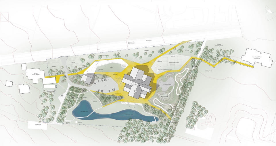 the heart in ikast by c f moller architects