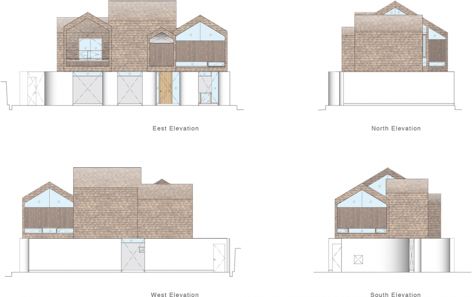 house on stylobate yM design office