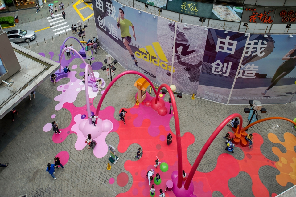 paint drop china by 100architects 1