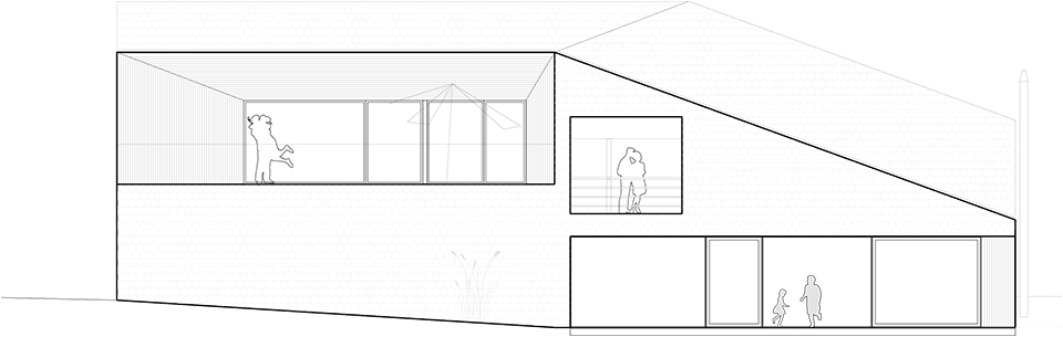 black rock house in bielsko biala by mus architects