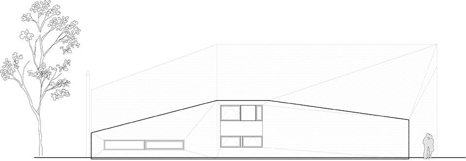 black rock house in bielsko biala by mus architects