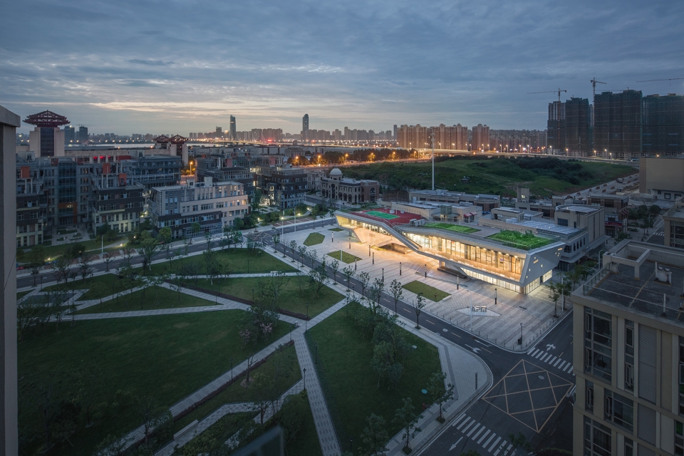 nanchang shimao water city cloud office center china by dplus studio
