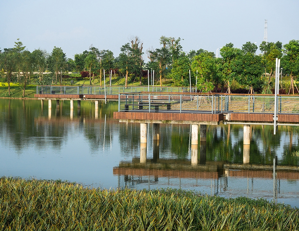zhangzhou bihu lake eco park china by la design