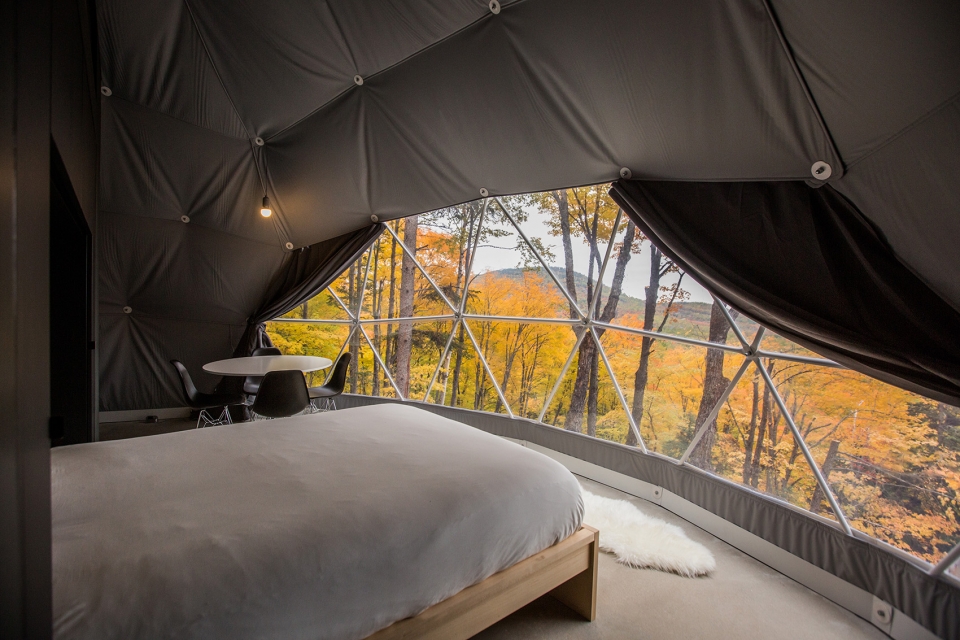domes charlevoix by bourgeois lechasseur architects
