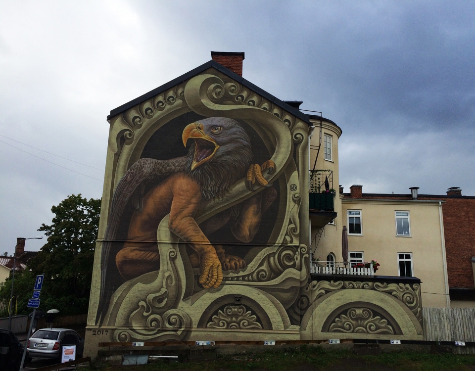street murals by wild drawing
