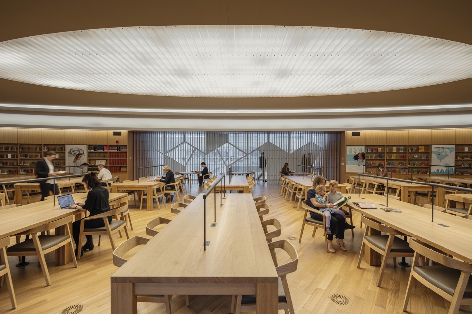 new central library of calgary by snohetta