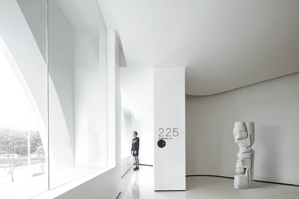 hele international art center china by pone architecture