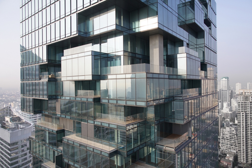 mahanakhon tower by buro ole scheeren