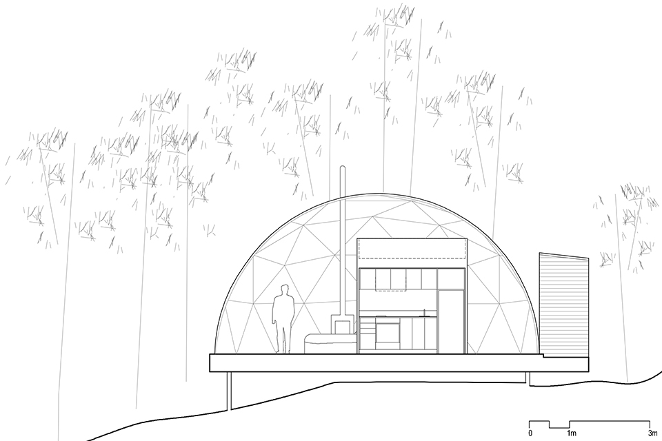 domes charlevoix by bourgeois lechasseur architects