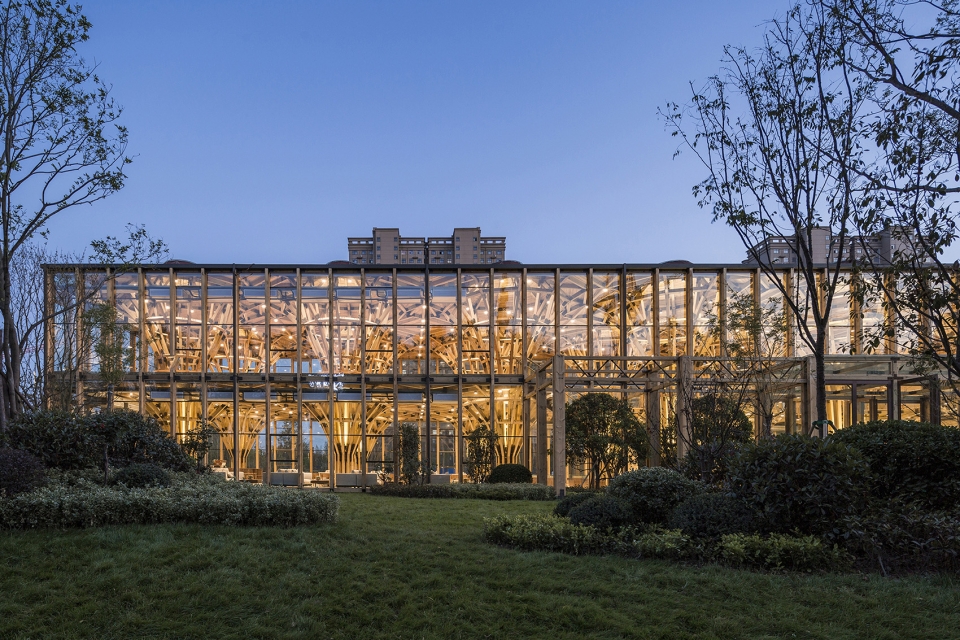 longfu life experience center china by luo studio