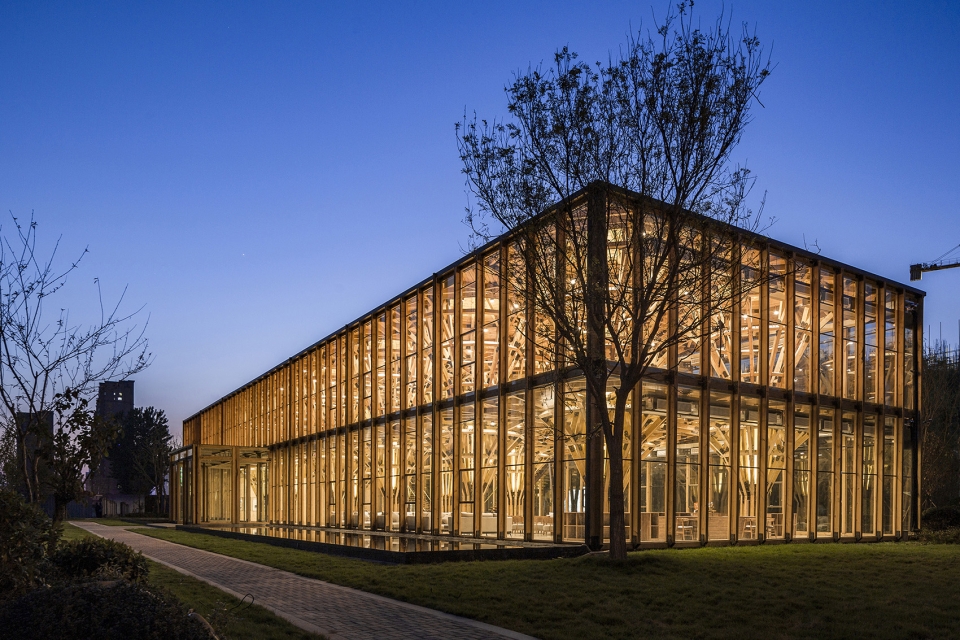longfu life experience center china by luo studio