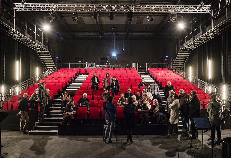 restruction rehabilitation of theater jacques carat by ateliers o s architectes