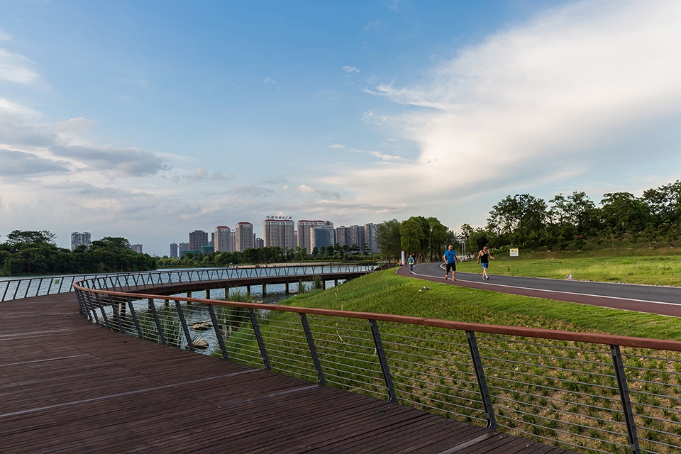 zhangzhou bihu lake eco park china by la design