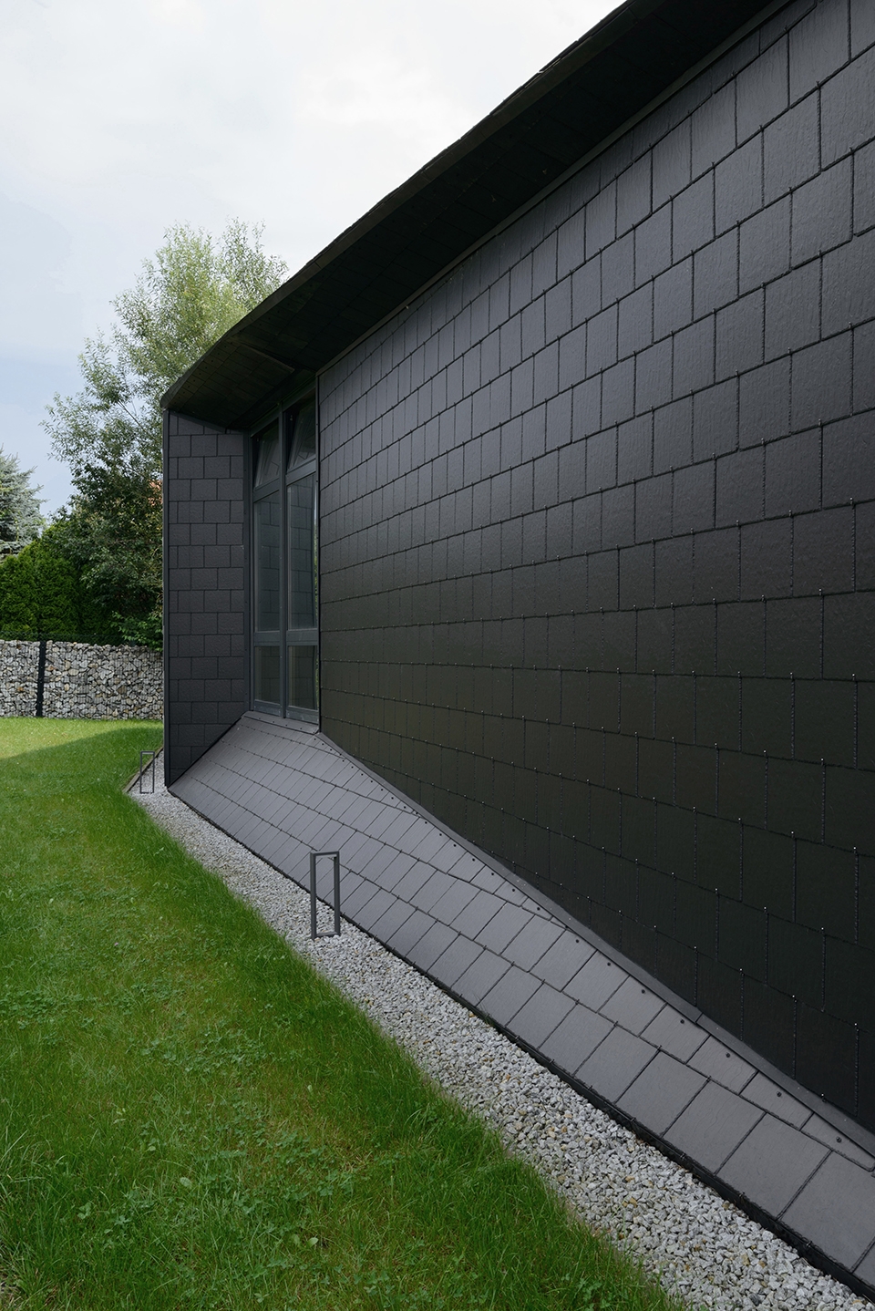 black rock house in bielsko biala by mus architects