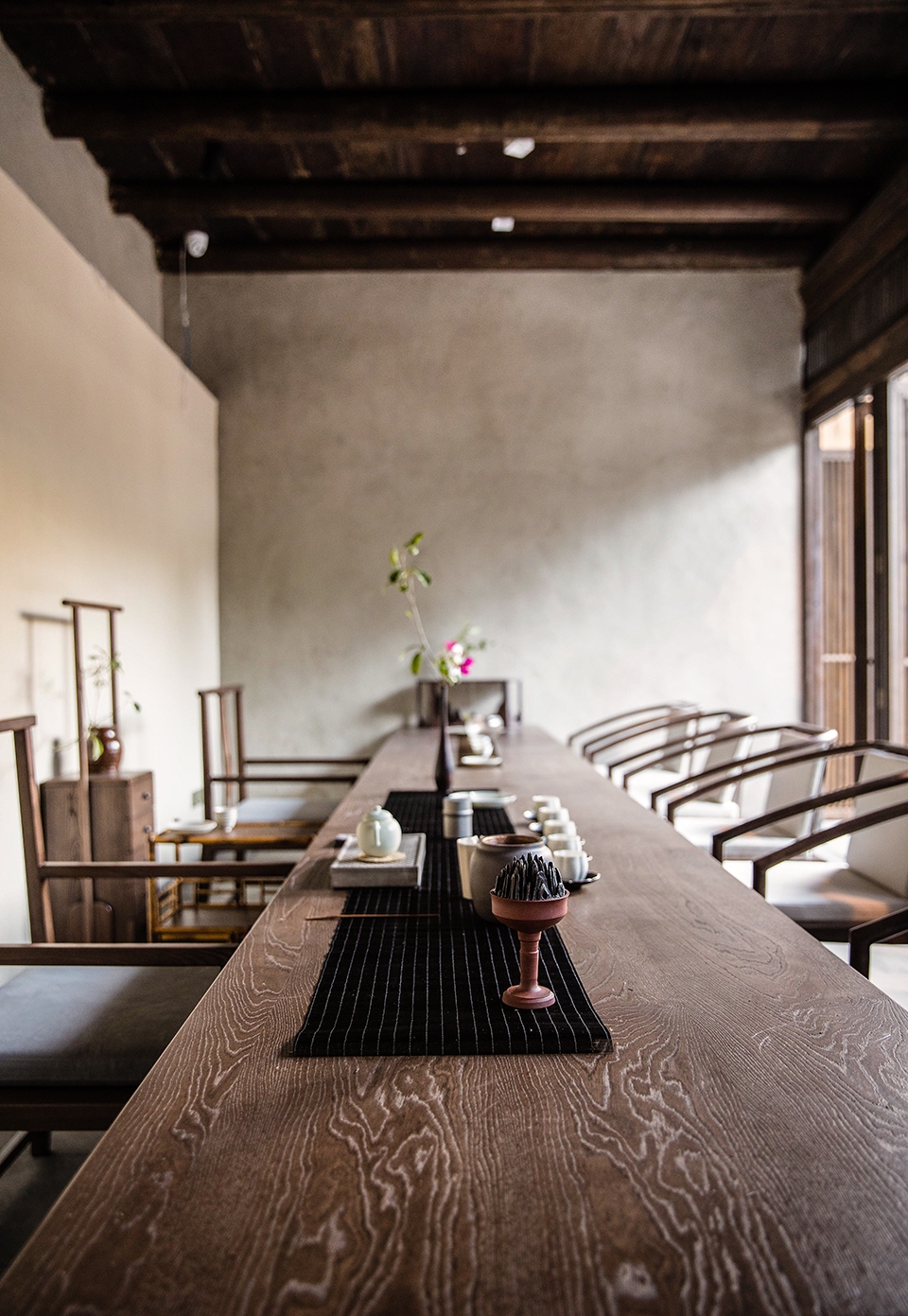 tsingpu tulou retreat by trace architecture office