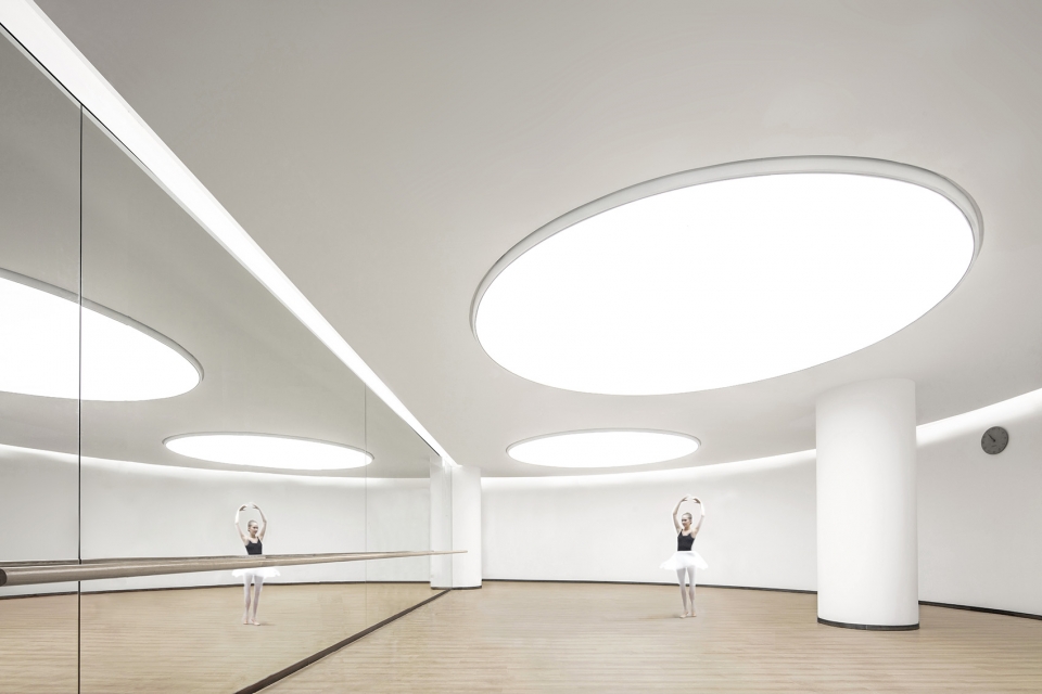 hele international art center china by pone architecture