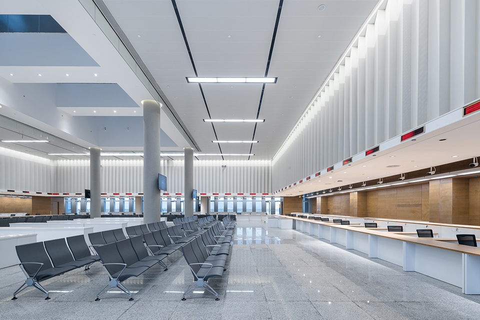 hong kong zhuhai macao bridge zhuhai port office area project by ecadi