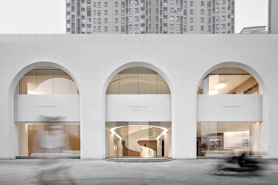 hele international art center china by pone architecture