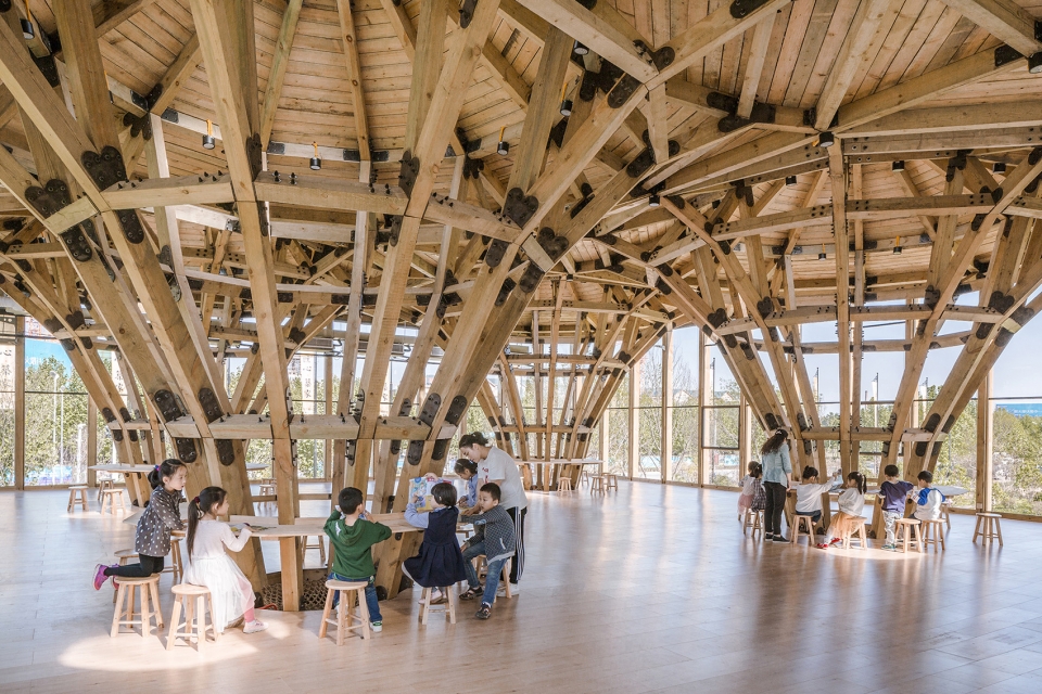 longfu life experience center china by luo studio