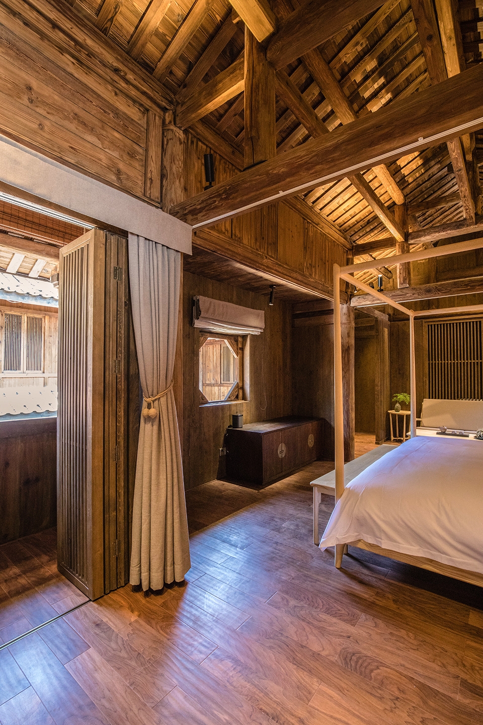 tsingpu tulou retreat by trace architecture office