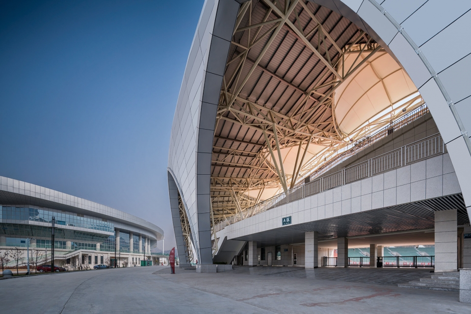 linxia olympic sports center stadium dutstudio