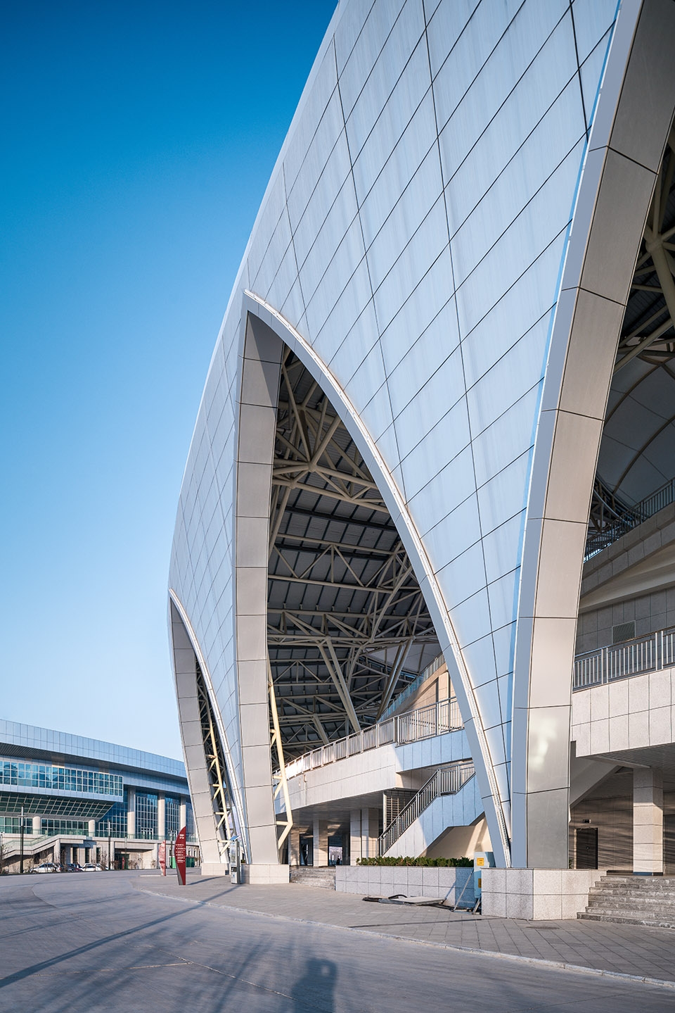 linxia olympic sports center stadium dutstudio