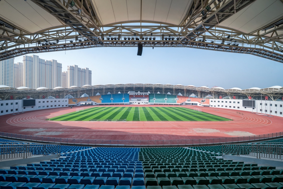 linxia olympic sports center stadium dutstudio