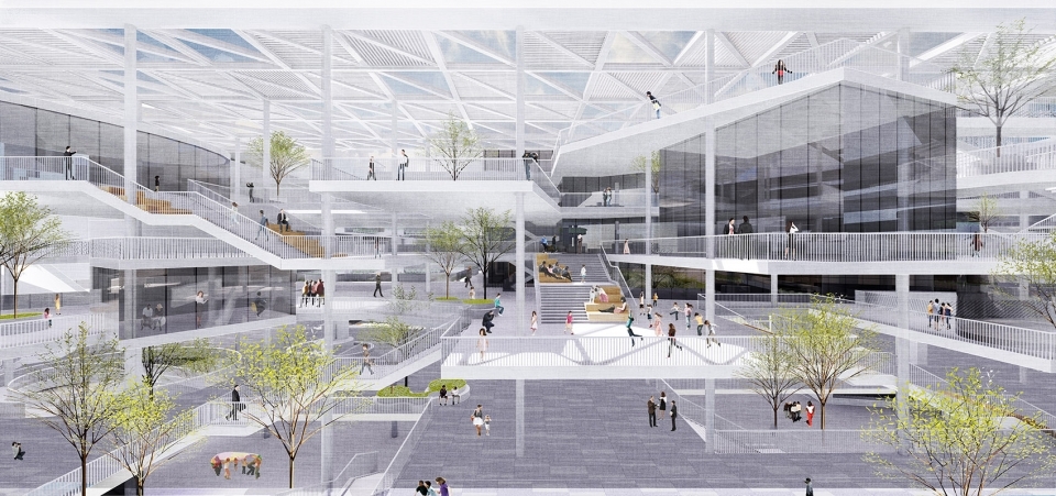 Longhua Sanzhi Bilingual School China by FCHA 960x451