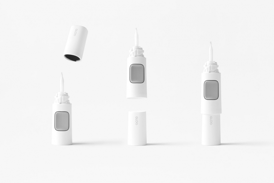 GLOO adhesive products for KOKUYO by nendo