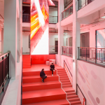Red Arrow公共大厅翻新，上海 / 100architects