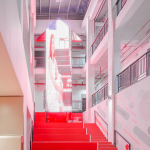 Red Arrow公共大厅翻新，上海 / 100architects