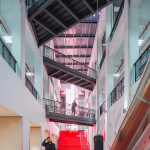 Red Arrow公共大厅翻新，上海 / 100architects